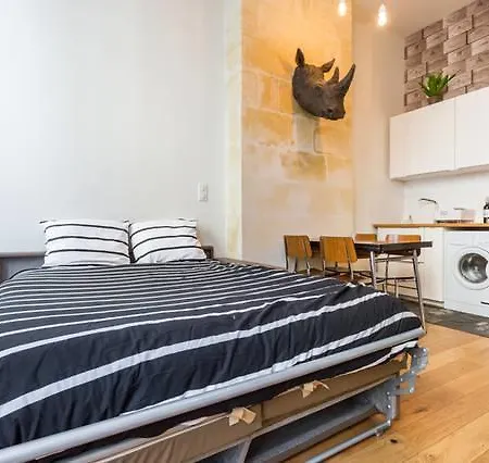 Appartement Quartier St Michel Climatise Pres Des Quais Avec Parking Μπορντό